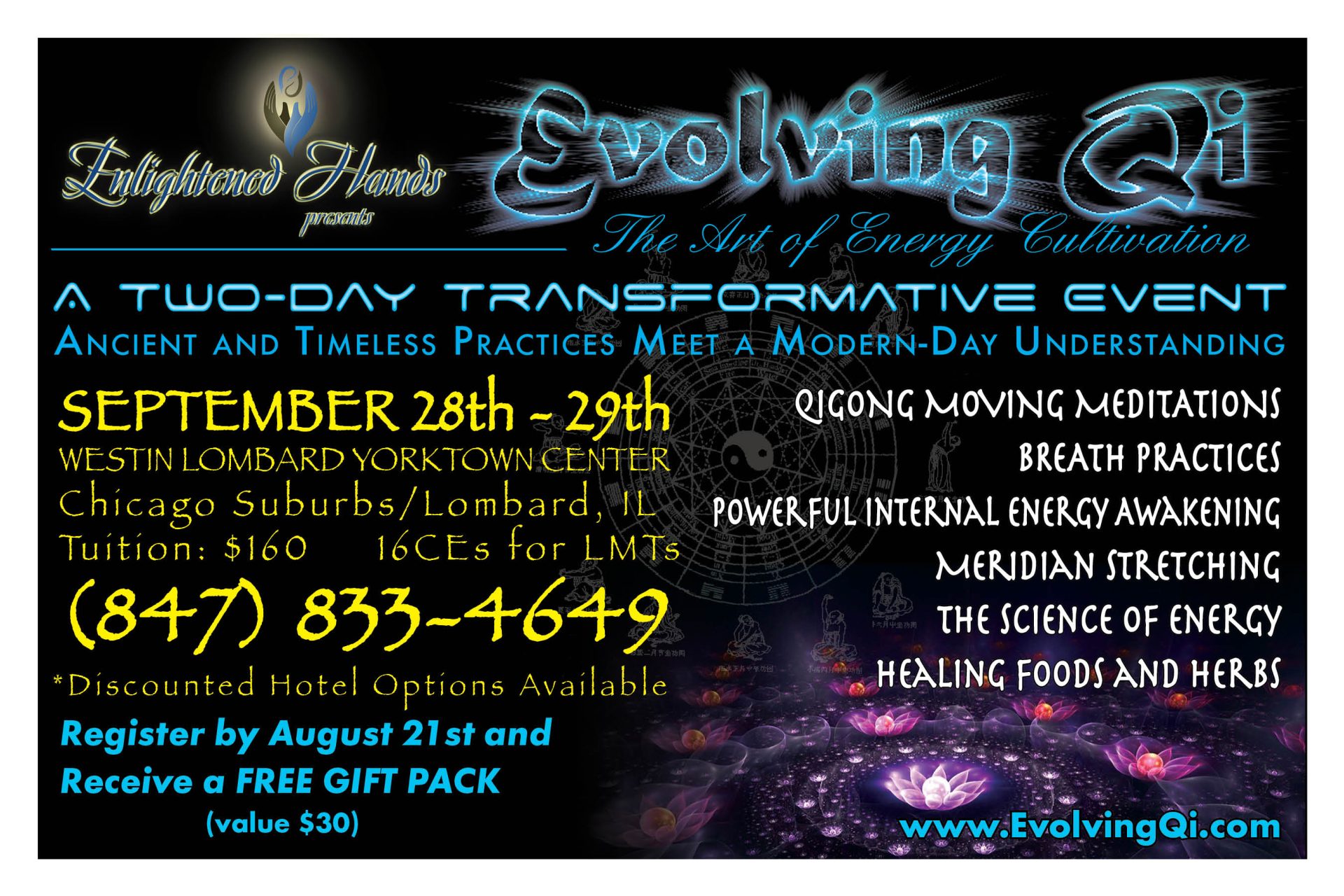 Two-Day Energy Event Offers 16 Continuing Education Credits for Massage Therapists, MASSAGE Magazine